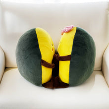 Load image into Gallery viewer, Avocado Plush | Reversible Green Brown Kawaii Plushie