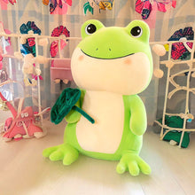 Load image into Gallery viewer, Frog Plush - Cute Green Plushie Toy