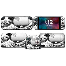 Load image into Gallery viewer, Wave Skin - Japanese Nintendo Switch Lite OLED Switch 2 Wrap