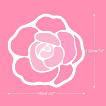 Load image into Gallery viewer, Rose Rug - Round Flower Shaped Carpet