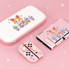 Load image into Gallery viewer, Corgi Boba Case - Dog Nintendo Switch, Lite, OLED Bundle