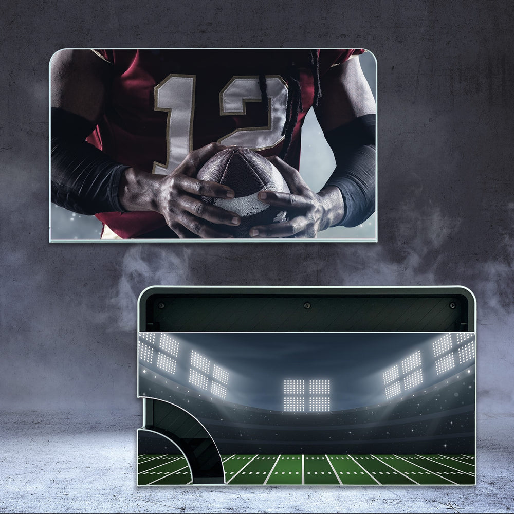 Load image into Gallery viewer, Football Skin - Sports Blue Nintendo Switch OLED Skin