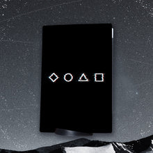 Load image into Gallery viewer, Game Over PS5 Skin - Retro Black Vinyl Sticker for Sony Playstation 5