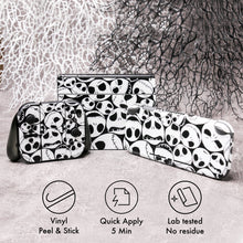Load image into Gallery viewer, Skulls Switch Skin - Gothic Nintendo Switch Lite OLED Wrap