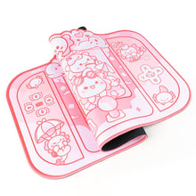 Load image into Gallery viewer, Axolotl Desk Mat | Kawaii Cute Anime Pink Mouse Pad
