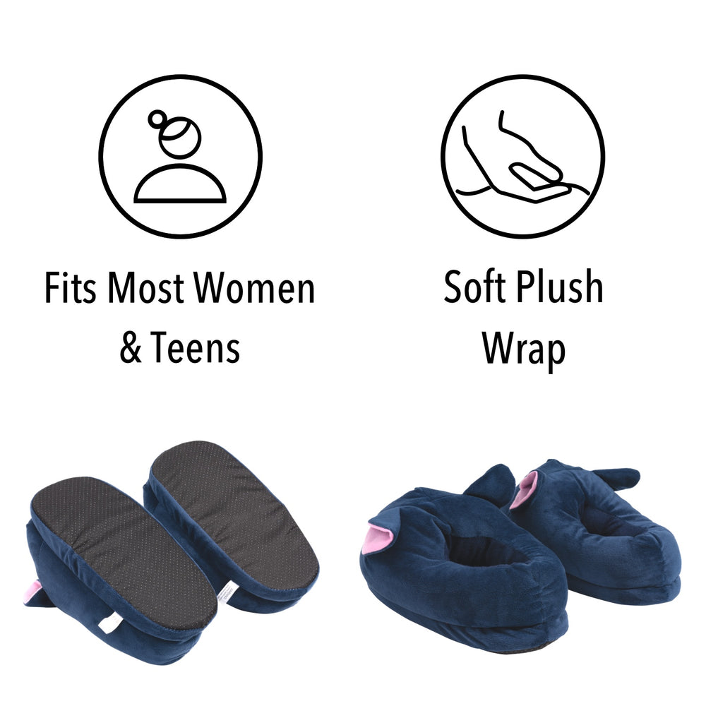 Load image into Gallery viewer, Cat Slippers - Women Moon Anime Luna Blue
