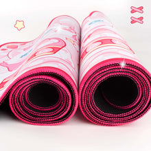Load image into Gallery viewer, Marie Cat Kawaii Desk Mat – Pink Cute Anime Mouse Pad

