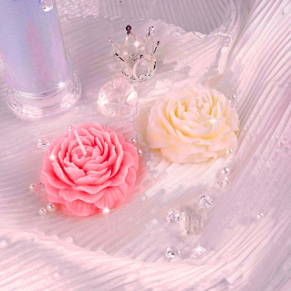Load image into Gallery viewer, Peony Candles – 4 Pack Floral Scented Aroma
