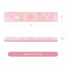Load image into Gallery viewer, Kawaii Desk Mat Bundle – 3 Pack Anime Kirby Sakura Shark Mousepads

