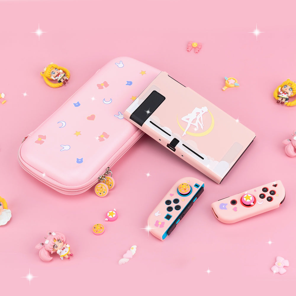Load image into Gallery viewer, Moon Anime Snap Case - Nintendo Switch Old Standard
