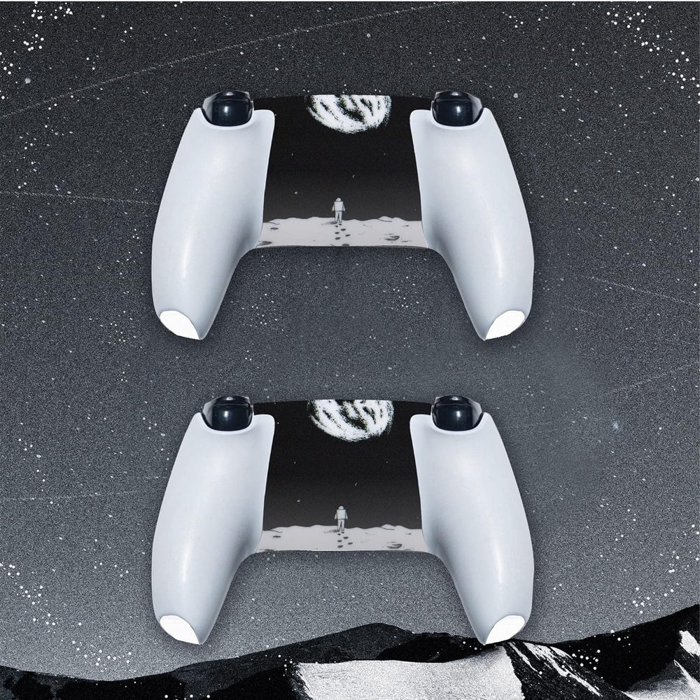 Load image into Gallery viewer, Space Moon PS5 Skin - Astronaut Cute Vinyl Wrap Sticker Sony Playstation 5
