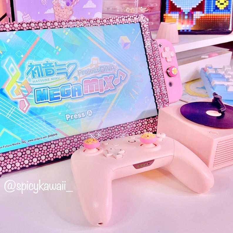 Load image into Gallery viewer, Moon Anime Pro Controller - Nintendo Switch Lite OLED
