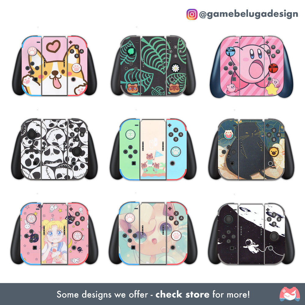 Load image into Gallery viewer, Space Moon Astronaut - Nintendo Switch, OLED or Lite Skin
