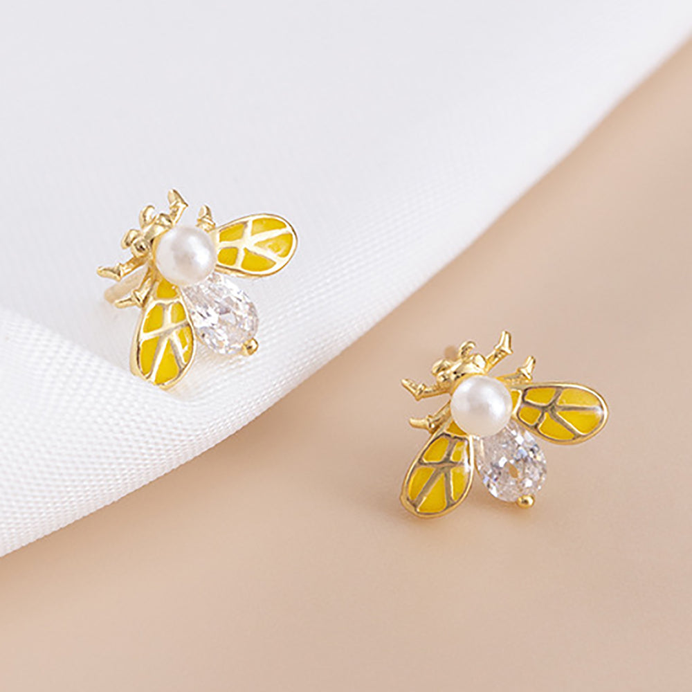Load image into Gallery viewer, Bee Earrings - Cute Kawaii Jewelry Set
