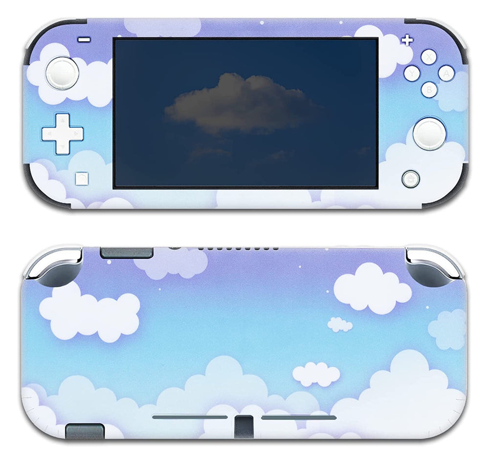 Load image into Gallery viewer, Blue Clouds Switch Skin | Nintendo Switch Lite OLED Wraps
