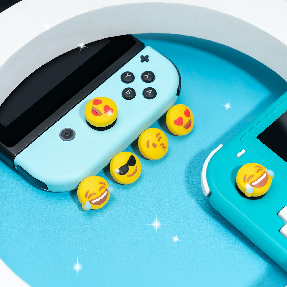 Load image into Gallery viewer, Emoji Thumb Grips - Nintendo Switch, Lite, OLED Button Caps
