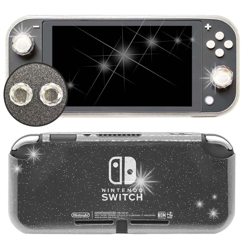 Load image into Gallery viewer, Moon Anime Skins - Black Anime Cute Nintendo Switch Lite Wraps
