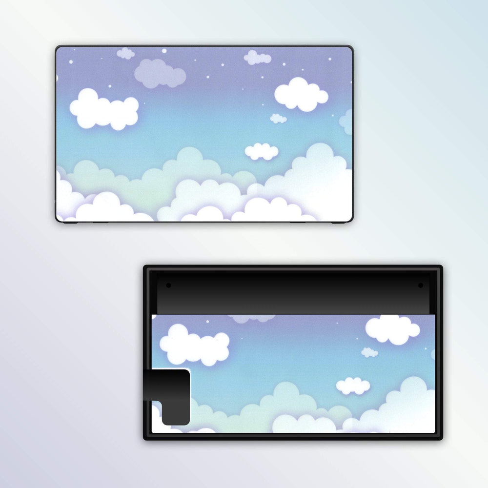 Load image into Gallery viewer, Blue Clouds Switch Skin | Nintendo Switch Lite OLED Wraps
