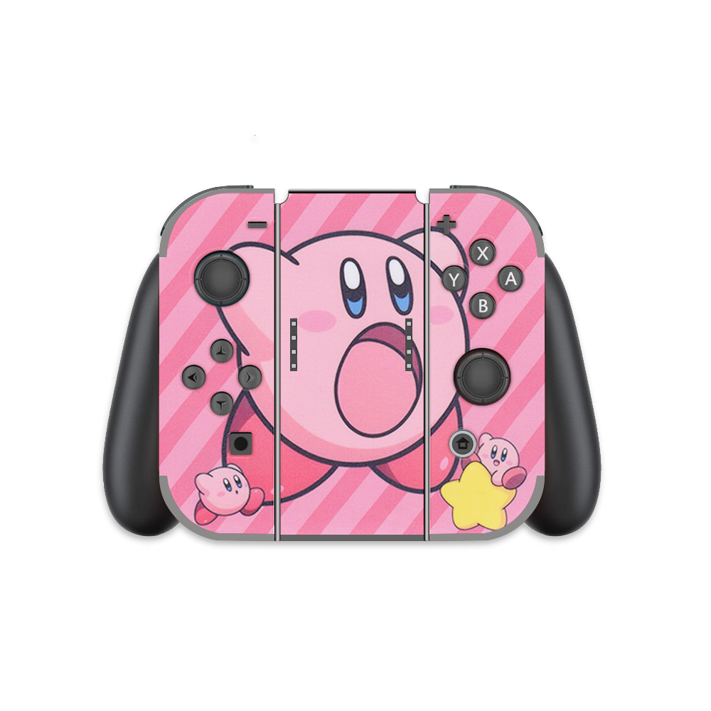 Load image into Gallery viewer, Kirby Skin | Pink Anime Nintendo Switch Lite OLED Wrap
