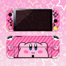 Load image into Gallery viewer, Kirby Skin | Pink Anime Nintendo Switch Lite OLED Wrap
