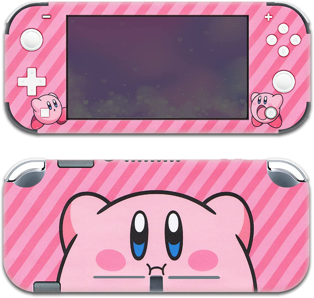 Load image into Gallery viewer, Kirby Skin | Pink Anime Nintendo Switch Lite OLED Wrap
