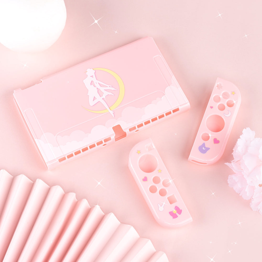 Load image into Gallery viewer, Moon Anime Nintendo Switch OLED Case Cover
