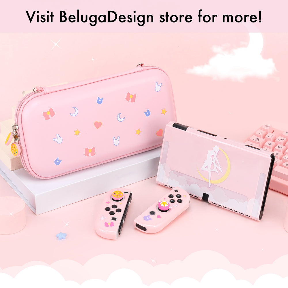 Load image into Gallery viewer, Moon Anime Nintendo Switch OLED Case Cover
