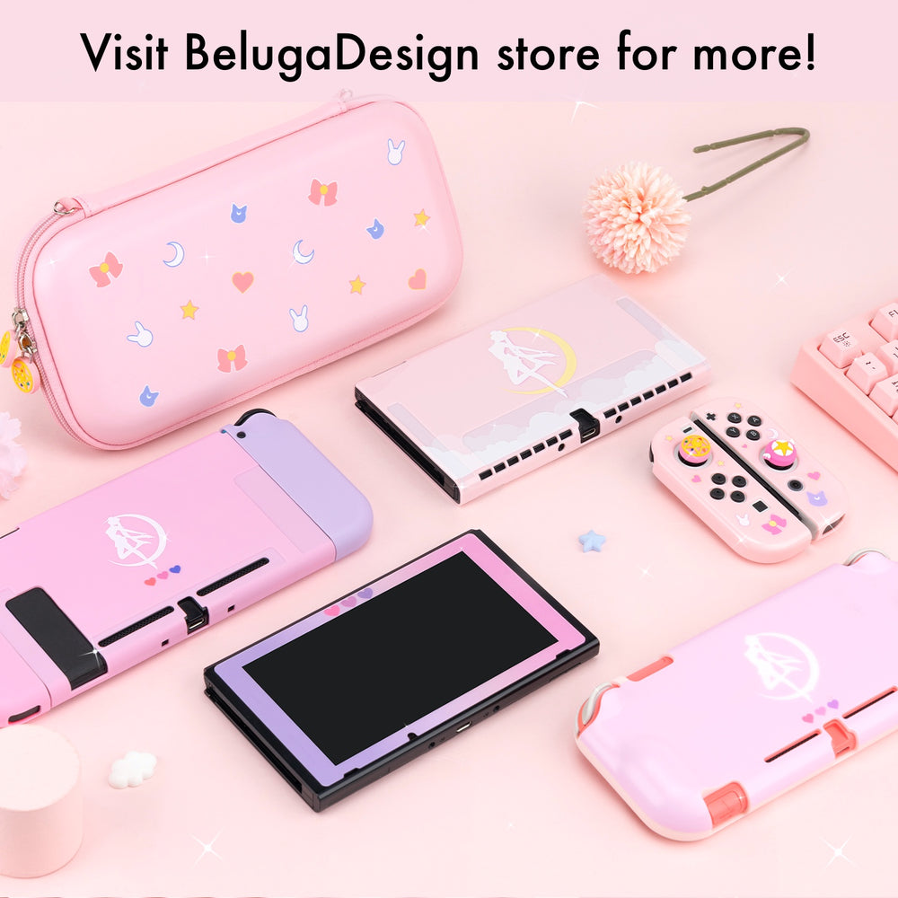 Load image into Gallery viewer, Moon Anime Nintendo Switch OLED Case Cover

