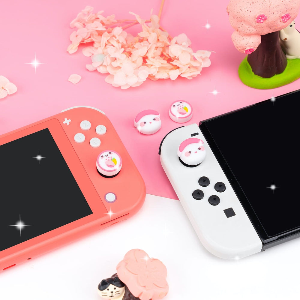 Load image into Gallery viewer, Sushi Thumb Grips - Cute Food Nintendo Switch Standard Lite OLED
